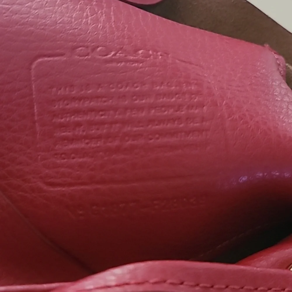 Authentic Coach Lena crossbody true red - Picture 7 of 9